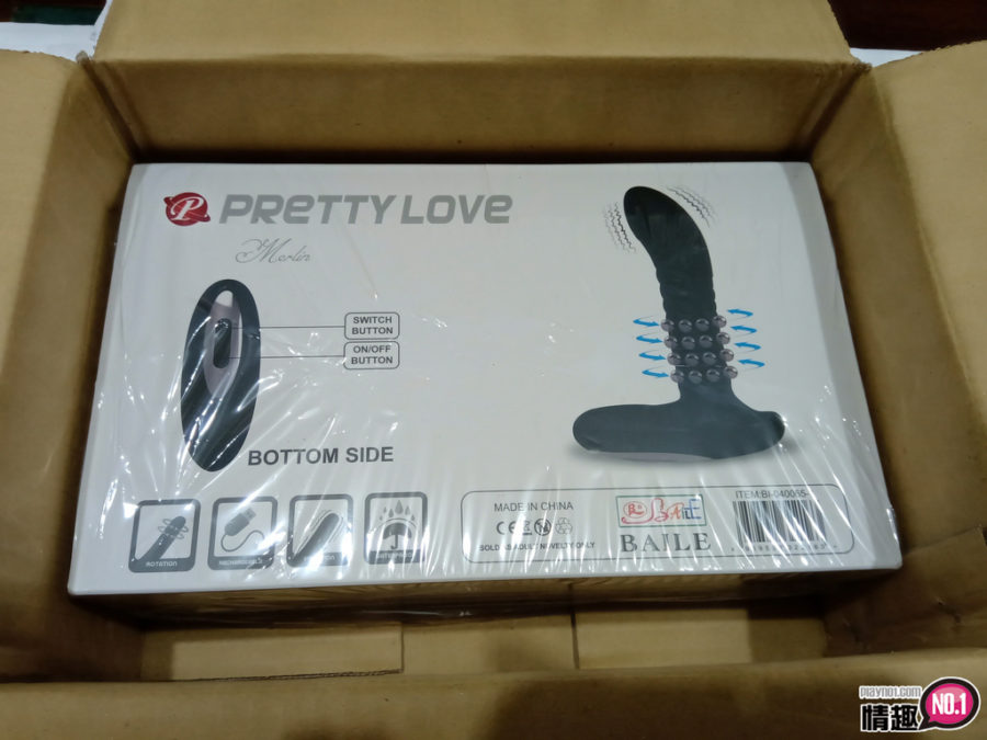 PrettyLove.Merlin后生挚爱3×12旋转变频震动后庭塞;爽到前列腺液流个不停!!适合;1 PrettyLove.Merlin后生挚爱3×12旋转变频震动后庭塞;爽到前列腺液流个不停!!适合;