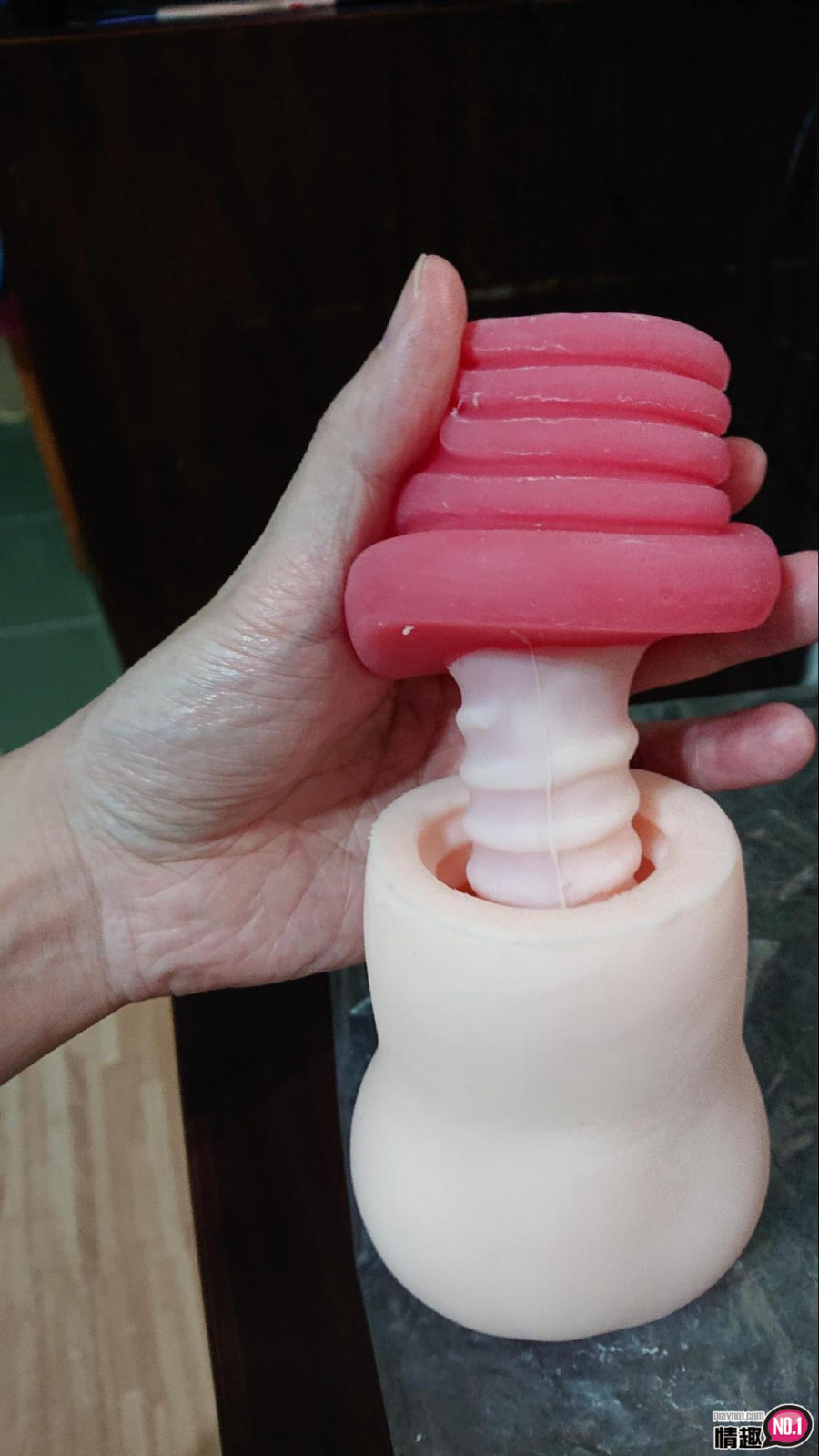 日本Magiceyes极彩恶魔之裂缝;伸缩自如的橡胶螺旋枪!