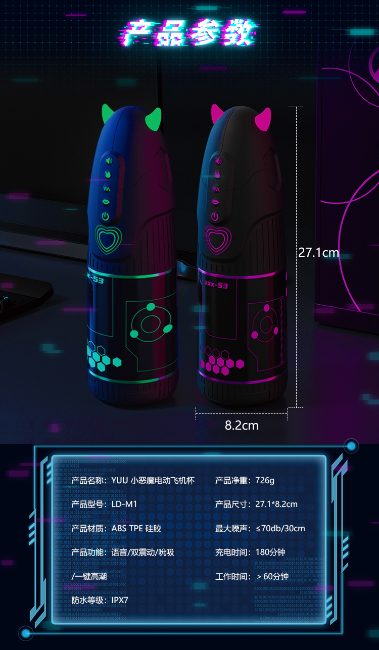 YUU小恶魔电动飞机杯测评 – 用户的体验反馈