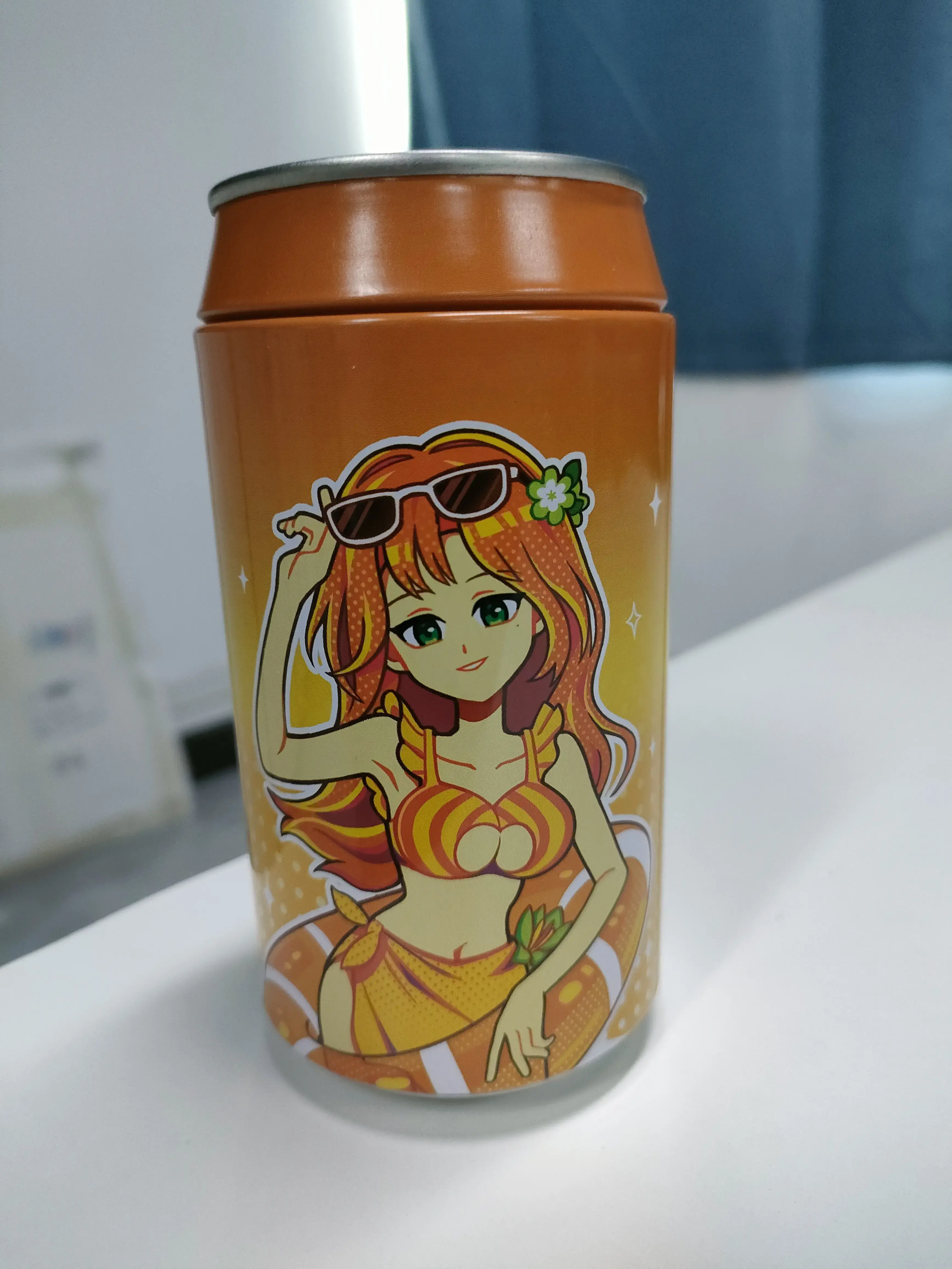 学生党和上班族的最佳拍档-杯多多七彩罐娘橙姿飞机杯测评