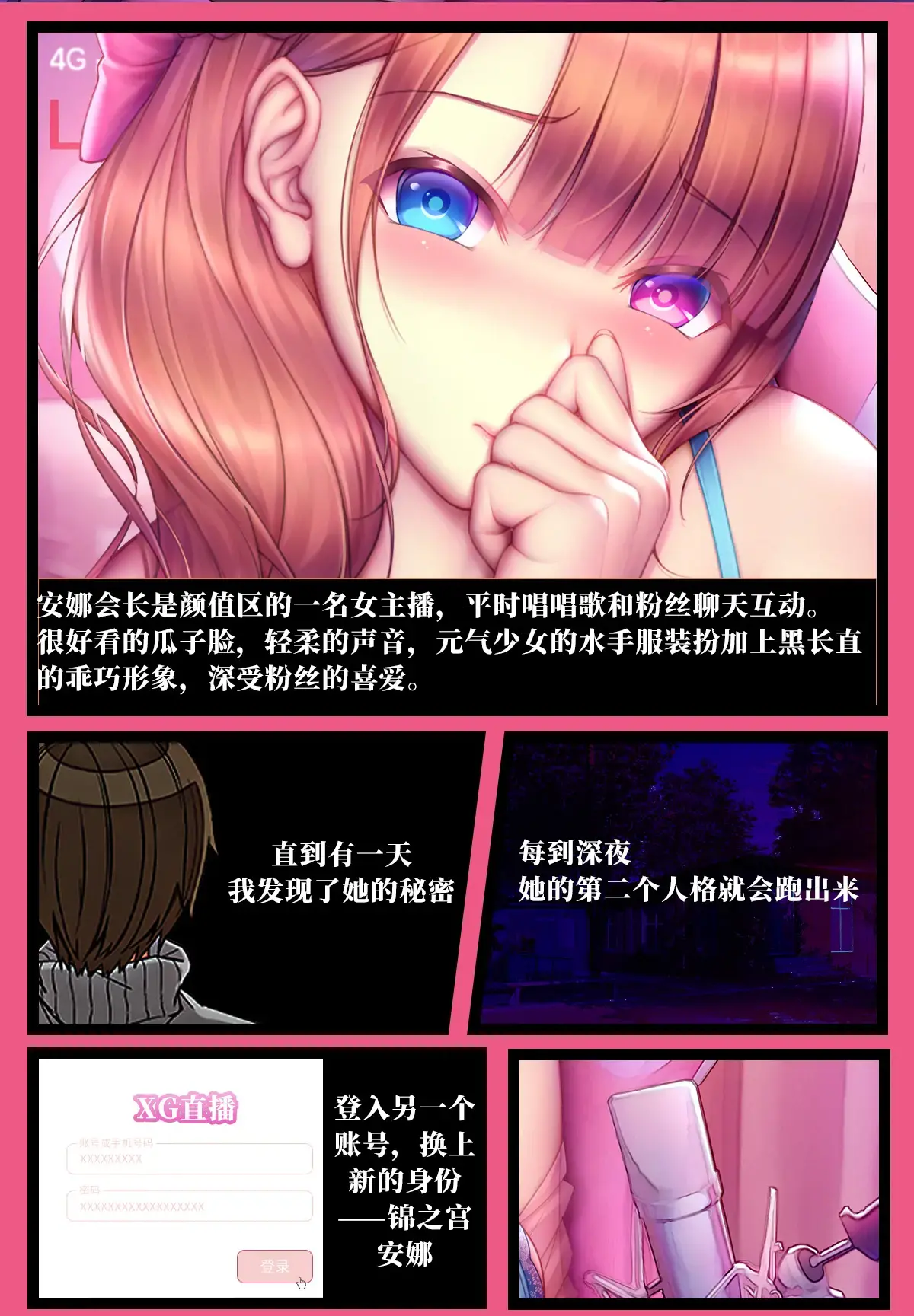 GXP主播DID评测—欲拒还迎的猎奇体验