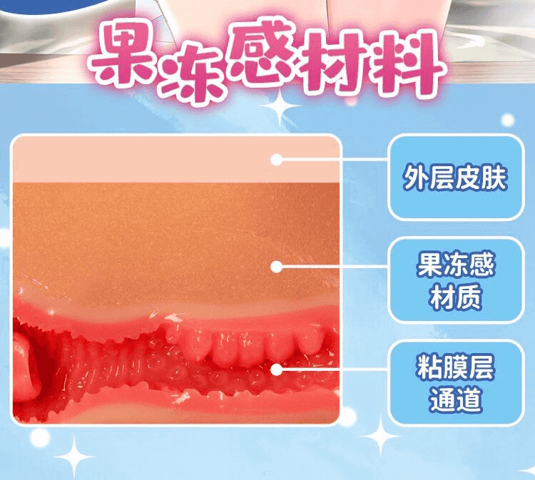 YUU柔臀似水倒模名器评测 – 果冻材质的臀