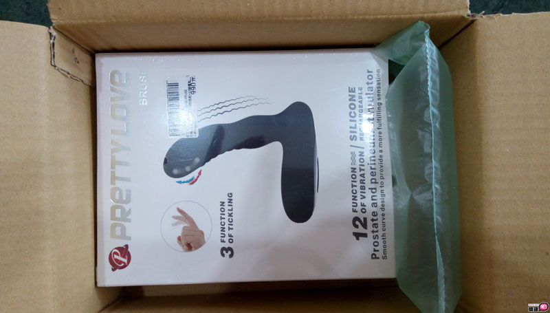 PRETTYLOVE-BRAVE充电式前列腺按摩器。真的有按摩的感觉~