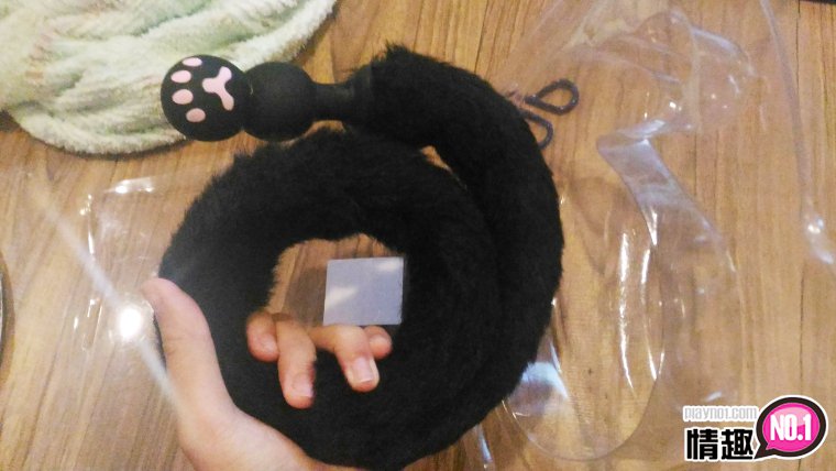 身为一只萌宠必须拥有!日本NPG可爱猫尾巴手型状后庭塞