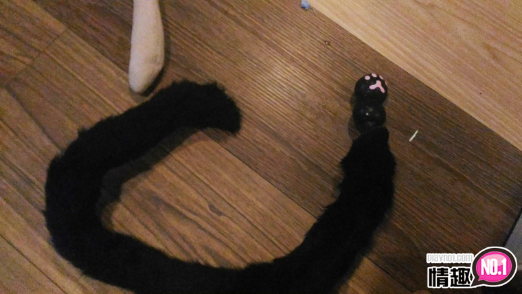 身为一只萌宠必须拥有!日本NPG可爱猫尾巴手型状后庭塞