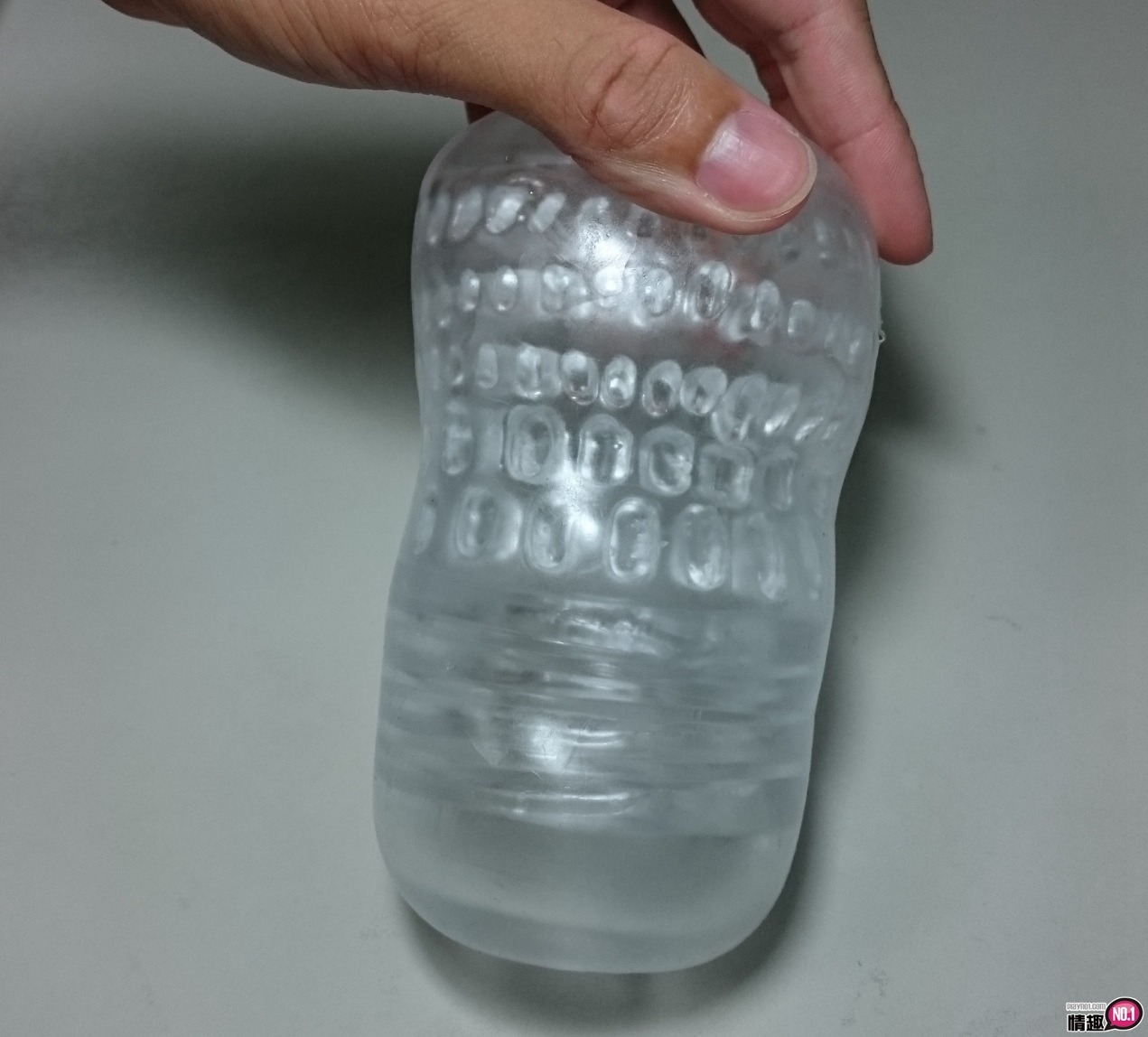 紧贴不放的透明怪物-日本A-1真空吸引全透明刺激套GU