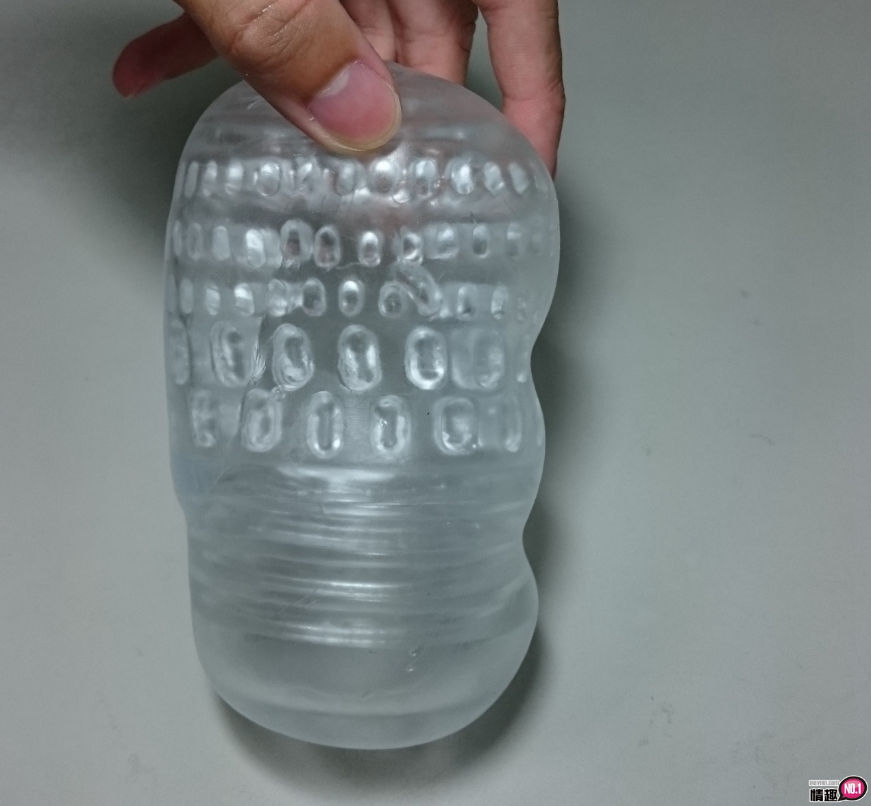 紧贴不放的透明怪物-日本A-1真空吸引全透明刺激套GU