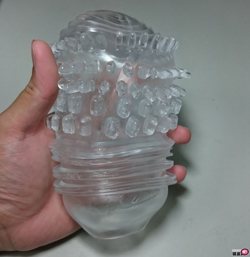 紧贴不放的透明怪物-日本A-1真空吸引全透明刺激套GU